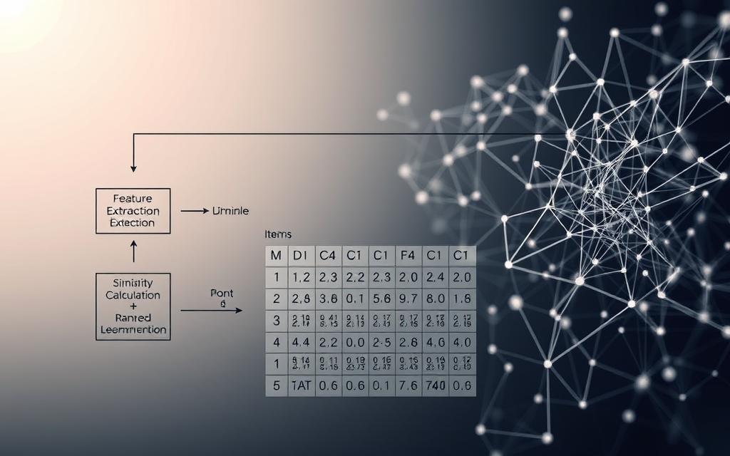 content-based filtering process