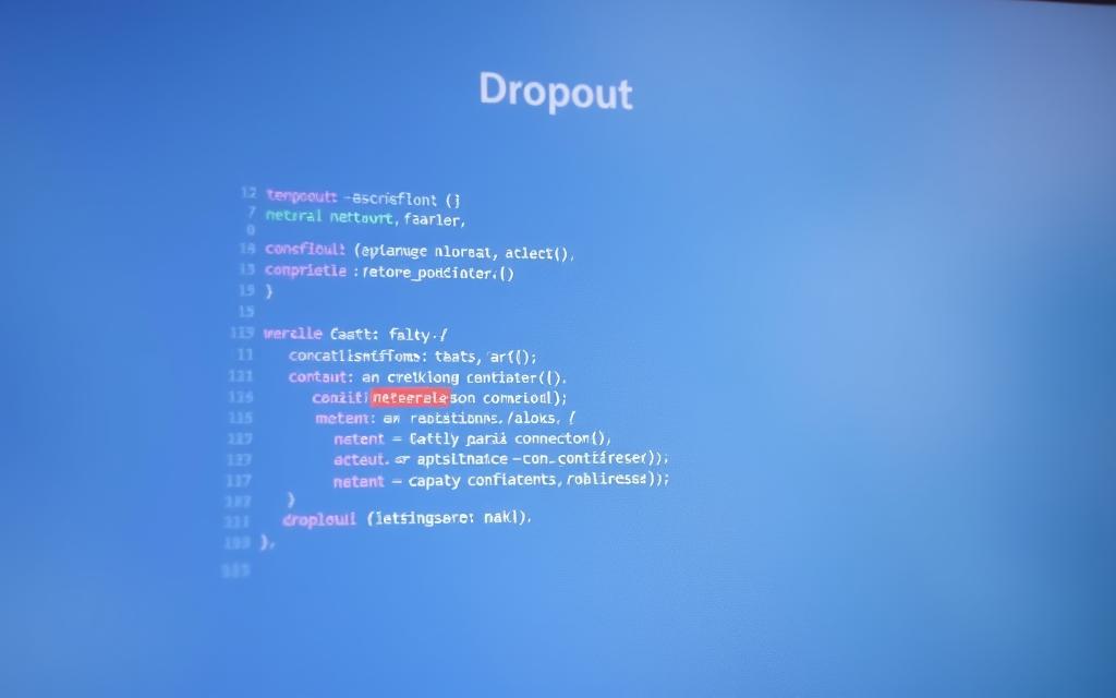 tensorflow dropout implementation