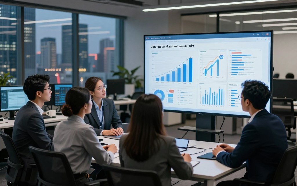 analysis of jobs lost to AI and automatable tasks